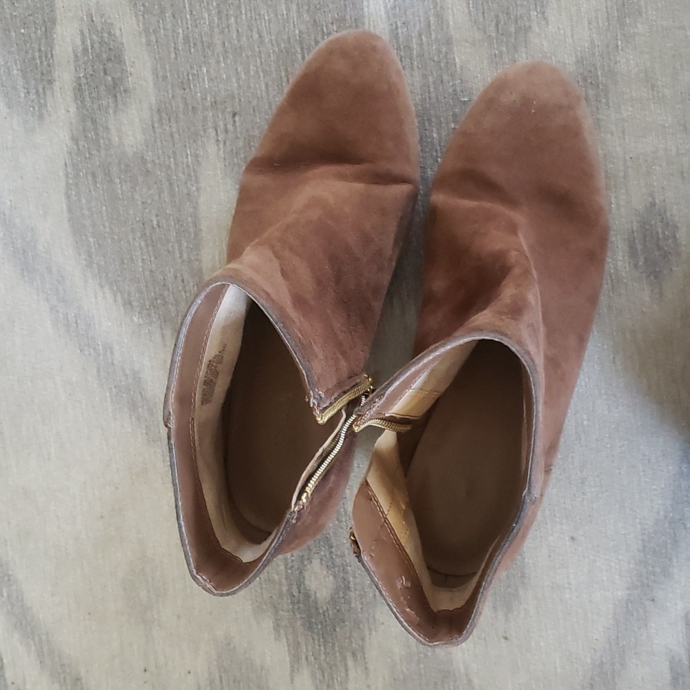 Michael Kors Brown suede booties size 5.5 - Picture 10 of 14
